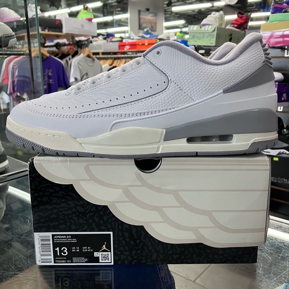 Air Jordan 2/3 White Cement Size 13 - Picture 3 of 10